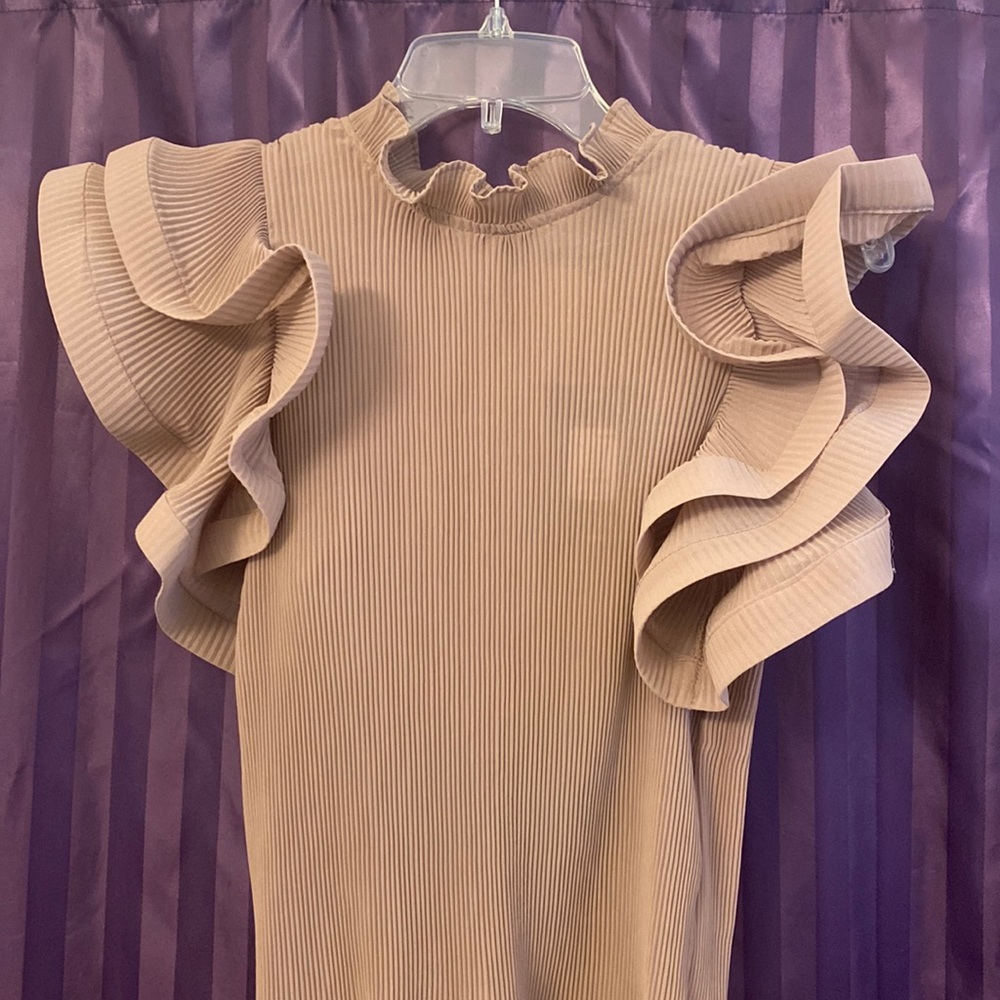 Adeline Ruffle Fashion Nova body suit